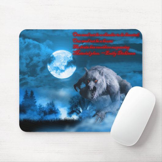 Lycan mousepad muismat (Met muis)