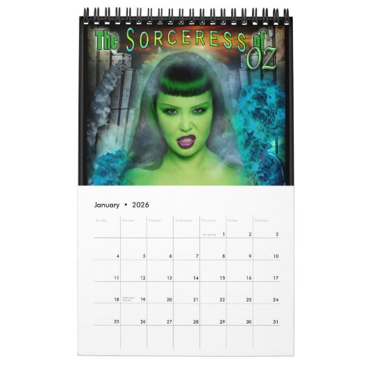 Lycan Productions Famous Literature Calendar 2014 Kalender (Jan 2026)