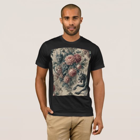 Lycans & Lullabies – Gothic Victorian Design T-shirt (Voorkant volledig)