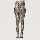 Lycans & Lullabies - Gotisch Victoriaans Leggings (Voorkant)