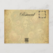 Lycans & Lullabies - Gotisch Victoriaans ontwerp Feestdagenkaart (Achterkant)