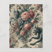 Lycans & Lullabies - Gotisch Victoriaans ontwerp Feestdagenkaart (Voorkant)