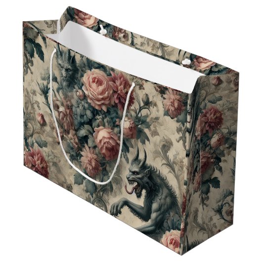 Lycans & Lullabies - Gotisch Victoriaans ontwerp Groot Cadeauzakje (Voorkant Gekanteld)