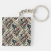 Lycans & Lullabies - Gotisch Victoriaans ontwerp Sleutelhanger (Achterkant)