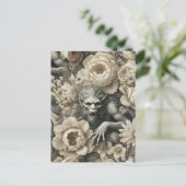 Lycanthropic Splendor - Gotisch Victoriaans Feestdagenkaart (Staand voorkant)