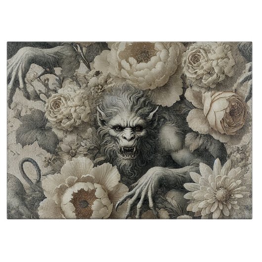 Lycanthropic Splendor - Gotisch Victoriaans Snijplank (Voorkant)