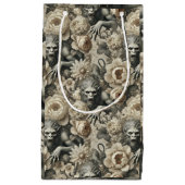 Lycanthropic Splendor - Gotische Weerwolf Bloemen Klein Cadeauzakje (Voorkant)