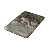 Lycanthropic Verdant – Gothic Floral Design Badmat (Gekanteld)