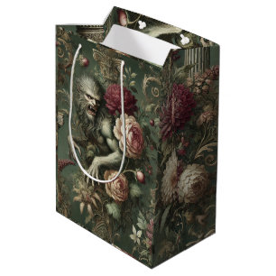 Lycanthropic Verdant – Gothic Floral Design Medium Cadeauzakje