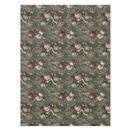 Lycanthropic Verdant – Gothic Large Pattern Tafelkleed (Voorkant)
