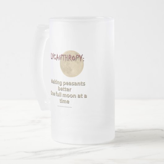 Lycanthropy Matglas Bierpul (Voorkant links)