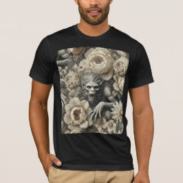 Lycantropische Pracht – Gotische Draagbare Kunst T-shirt