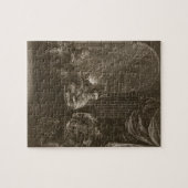 Lycaon Metamorphosed in a Wolf, 1731 (graving) Legpuzzel (Horizontaal)