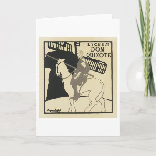 Lyceum Don Quichote, de Beggarfouren Kaart (Voorkant)