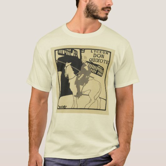 Lyceum Don Quixote, de Belgische beambten T-shirt (Voorkant)
