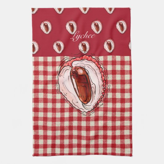 Lychee plaid Kitchen Towels Theedoek (Verticaal)