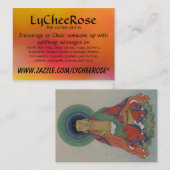 LyCheeRose visitekaartje (Voorkant / Achterkant)