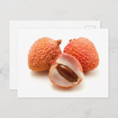 Lychees Briefkaart (Voorkant / Achterkant)
