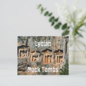 Lycian Rock Tombs Briefkaart (Staand voorkant)