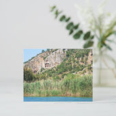 Lycian Rock Tombs, Dalyan, Turkije Briefkaart (Staand voorkant)