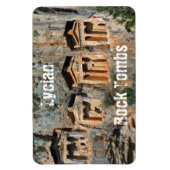 Lycian Rock Tombs Magnet Magneet (Verticaal)