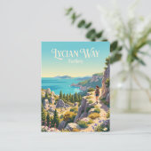Lycische Weg Turkije Briefkaart (Staand voorkant)