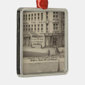 Lycoming Fire Insurance Company Metalen Ornament (Rechts)