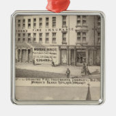 Lycoming Fire Insurance Company Metalen Ornament (Voorkant)