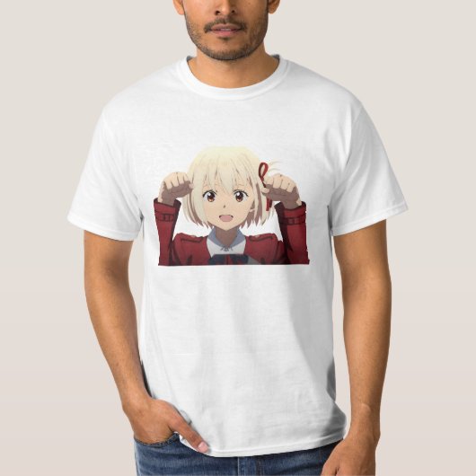 Lycoris recoil Movie Xmas T-shirt (Voorkant)