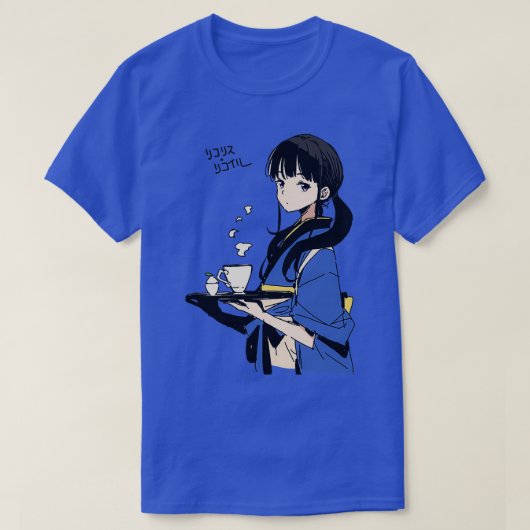 Lycoris Recoil Tea T-shirt (Design voorkant)