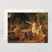 Lycurgus die de ouders van Sparta hun Briefkaart (Voorkant / Achterkant)