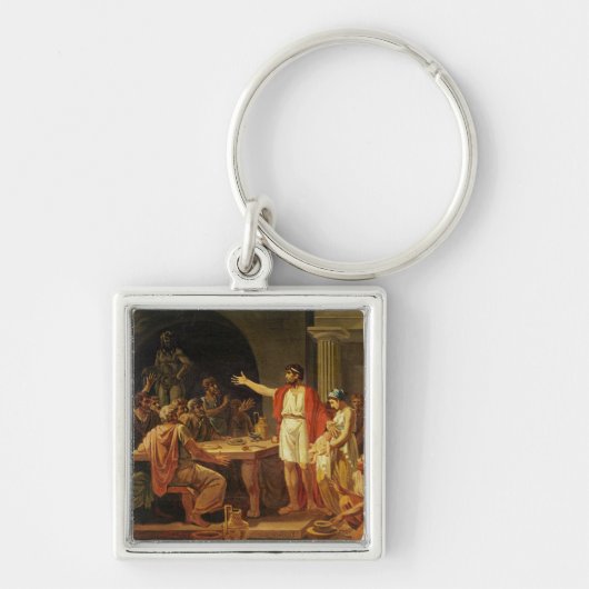 Lycurgus die de ouders van Sparta hun Sleutelhanger (Voorkant)