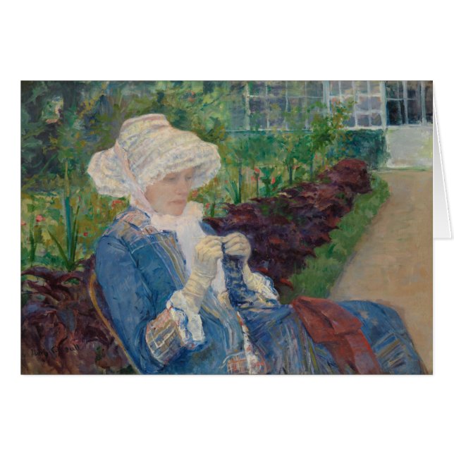 Lydia Crocheting in de tuin bij Marly (Voorkant Horizontaal)