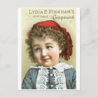 Lydia E Pinkhams Samenstelling Briefkaart