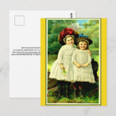 "Lydia's kleinkinderen" Briefkaart (Voorkant / Achterkant)