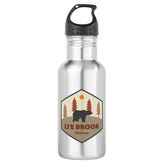 Lye Brook Wilderness Vermont Beer Waterfles (Voorkant)