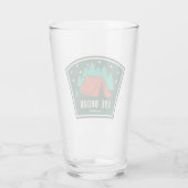 Lye Brook Wilderness Vermont Kamperen Glas (Achterkant)