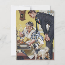 Lyendecker thuis voor Thanksgiving