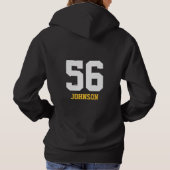 LYFL 01 | Women's Custom White Lassen Logo Hoodie (Achterkant)