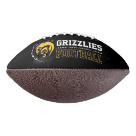 LYFL 03 | Logo White Grizzlies American Football