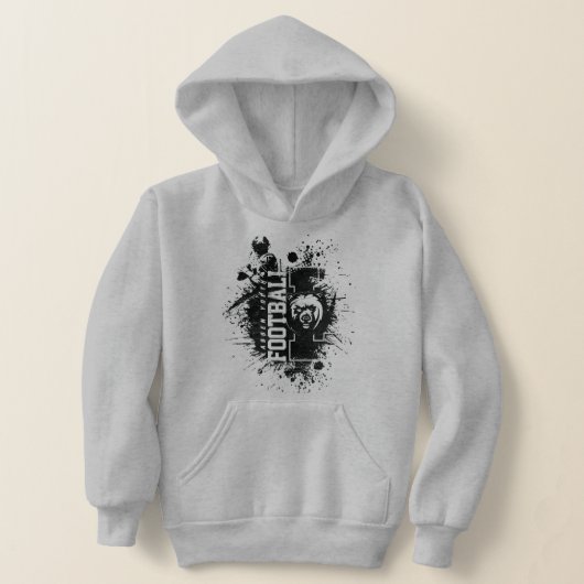 LYFL 04 | Kinder zwarte Grunge Lassen Logo (Laagn)