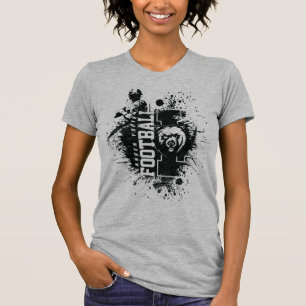 LYFL 04   Logo voor de zwarte dameskrong Lassen T-shirt