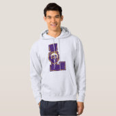 LYFL 07 | Mannen Paars Lassen Submark Hoodie (Voorkant volledig)