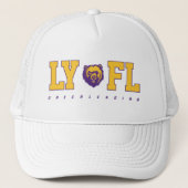 LYFL 08 | LYFL Gold Elite Cheer Logo Trucker Pet (Voorkant)