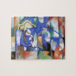 Lying Bull van Franz Marc,  Cubistische kunst Legpuzzel