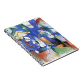 Lying Bull van Franz Marc,  Cubistische kunst Notitieboek (Rechterzijde)
