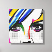 Lying Eyes Canvas Afdruk (Voorkant)