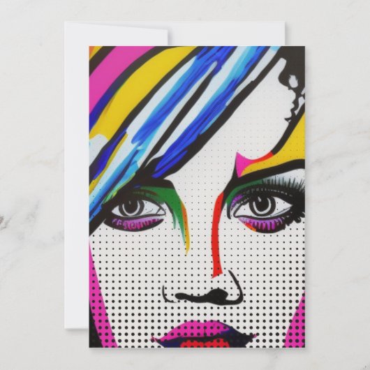 Lying Eyes Feestdagenkaart (Voorkant)