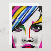 Lying Eyes Feestdagenkaart (Voorkant / Achterkant)