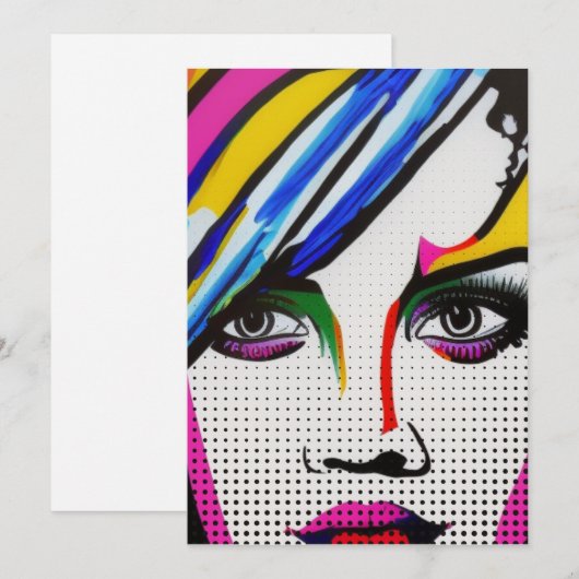 Lying Eyes Feestdagenkaart (Voorkant / Achterkant)